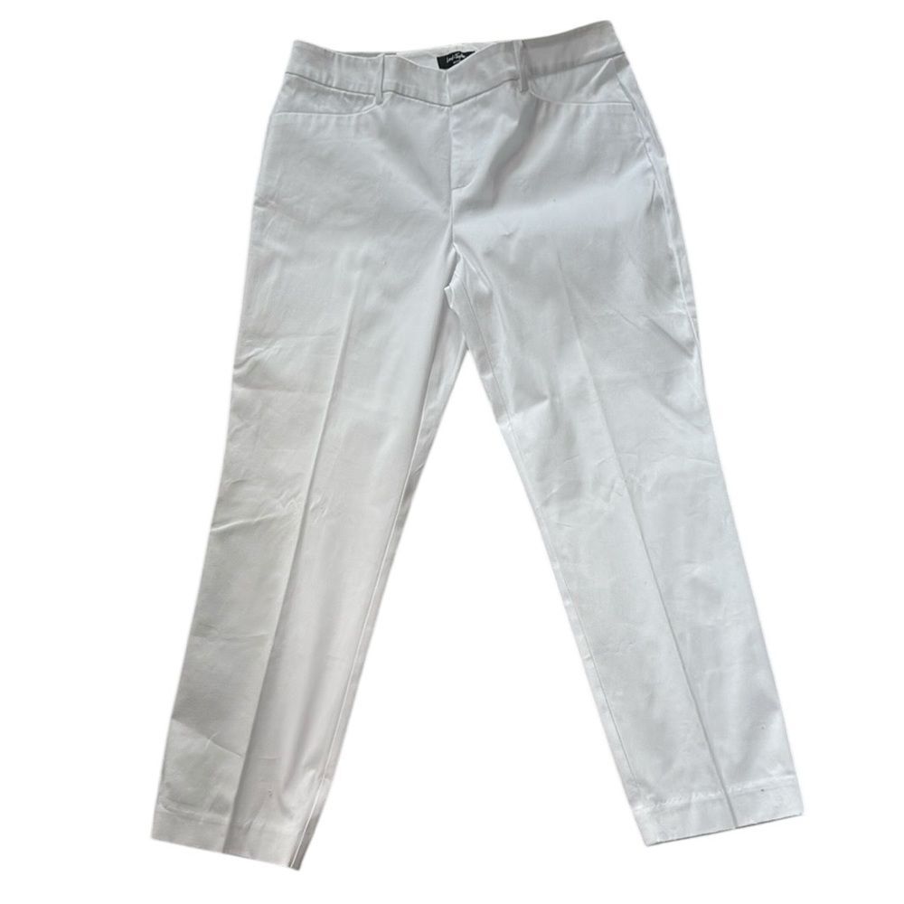 Lord & Taylor Kelly Ankle Pants Size 12P White NWT